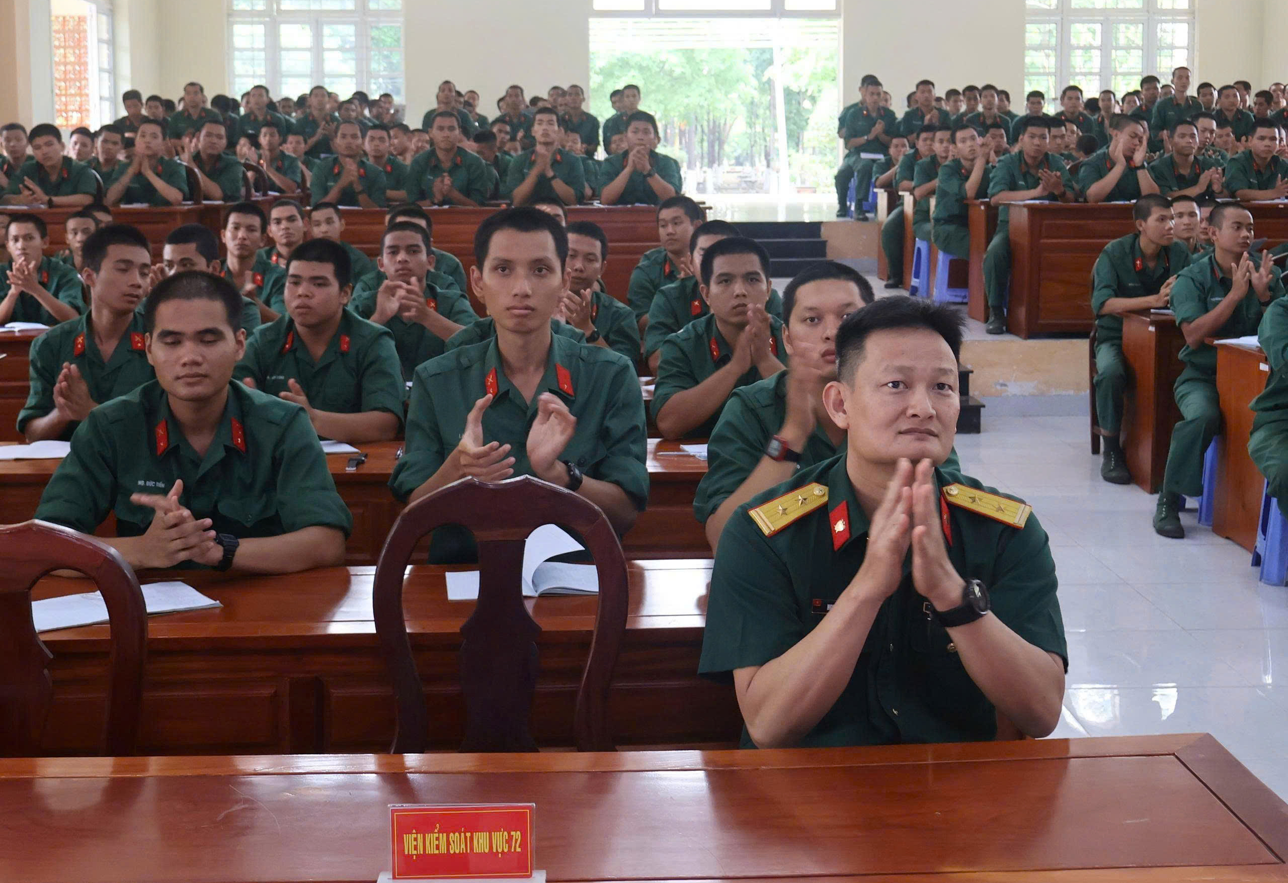 Viện kiểm sát Quân sự Khu vực 72 tổ chức tuyên truyền, giáo dục pháp luật