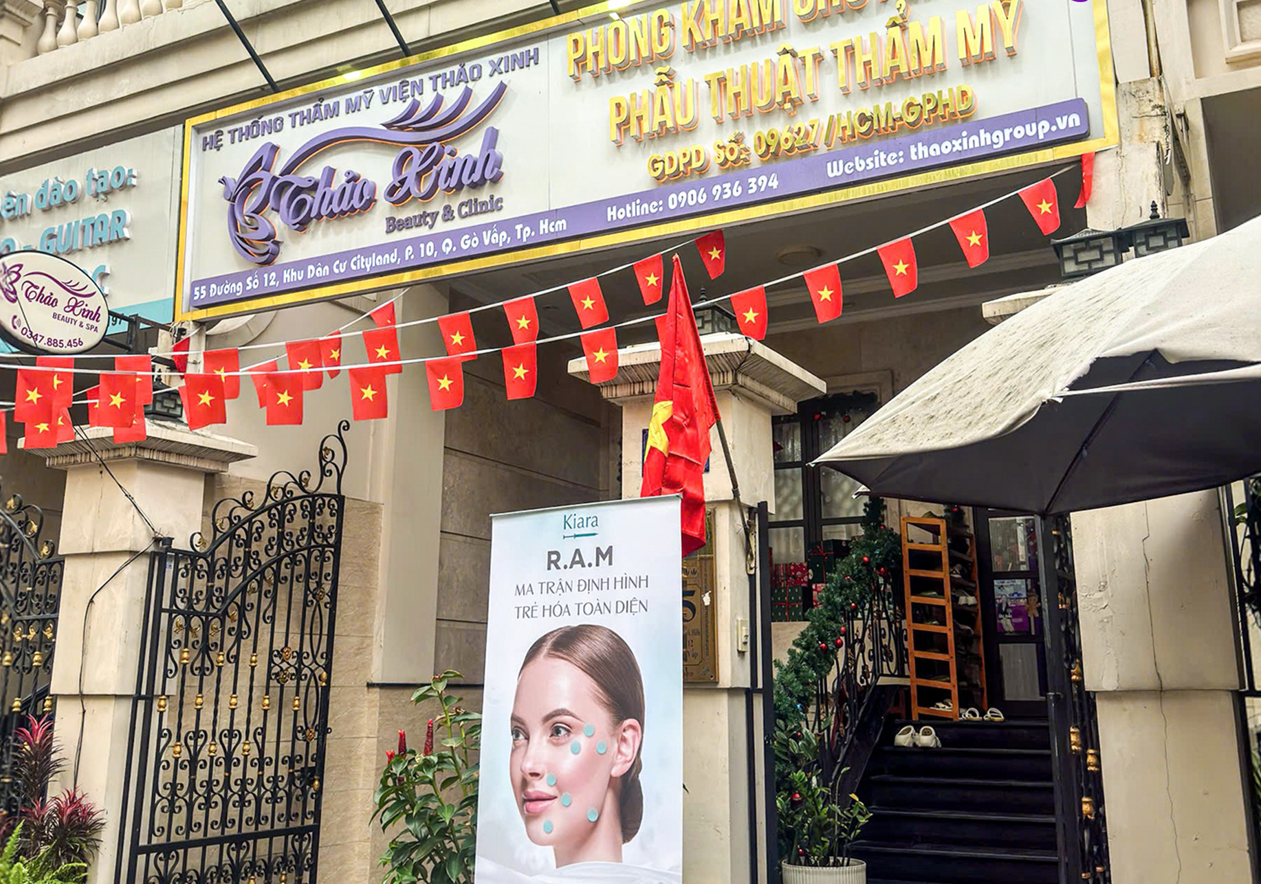 Thẩm mỹ viện Thảo Xinh bị xử phạt và tước Giấy phép hoạt động