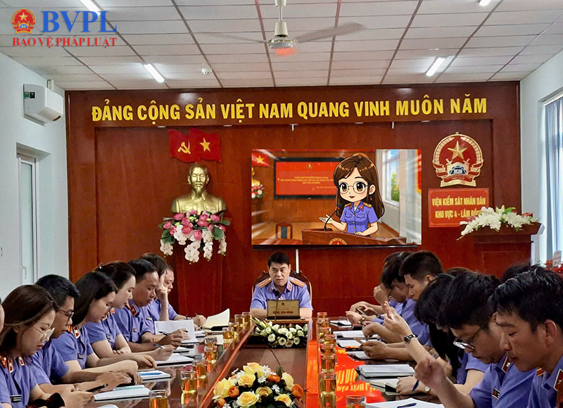 VKSND Khu vực 4 tỉnh Lâm Đồng nâng cao hiệu quả công tác gắn với chuyển đổi số