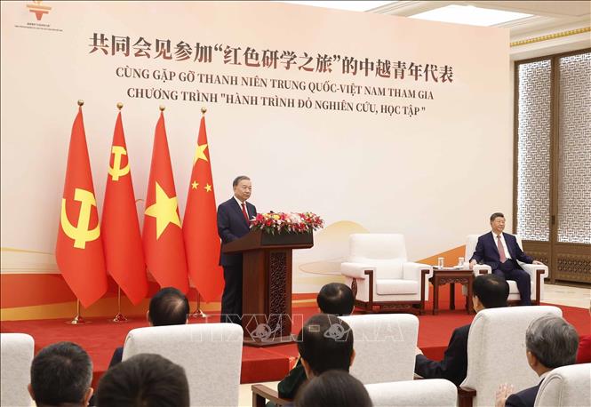 Phát biểu của Tổng Bí thư, Chủ tịch nước Tô Lâm tại Gặp gỡ hữu nghị thế hệ trẻ Việt Nam - Trung Quốc