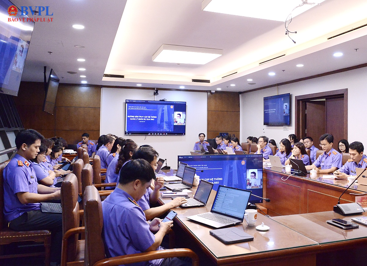 Cục 2, VKSND tối cao tổ chức tập huấn sử dụng Phần mềm Quản lý cán bộ