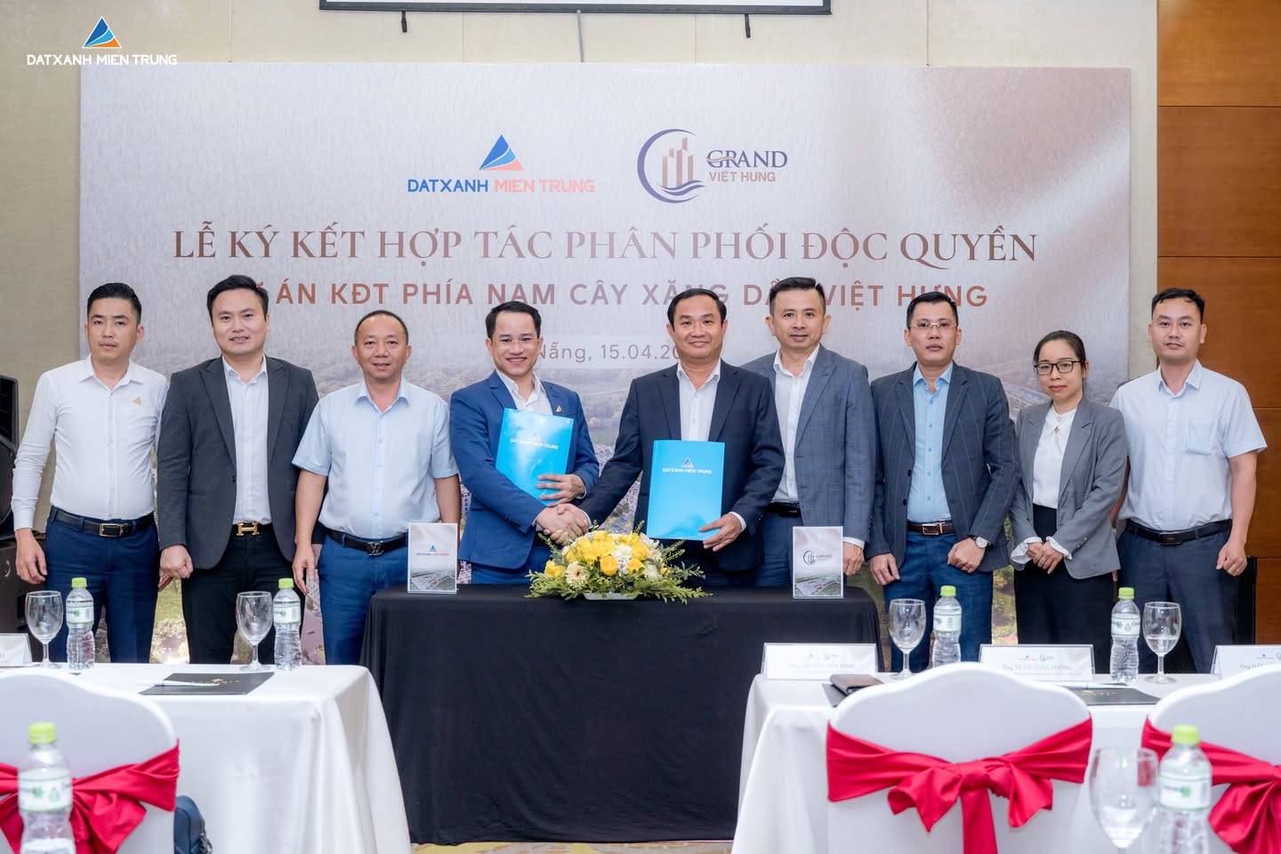 Đất Xanh miền Trung trở thành đơn vị phân phối dự án Grand Việt Hưng