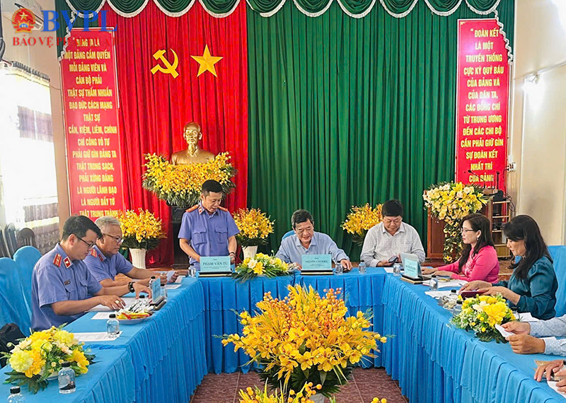 VKSND Khu vực 3 TP Cần Thơ trực tiếp kiểm sát công tác thi hành án hình sự