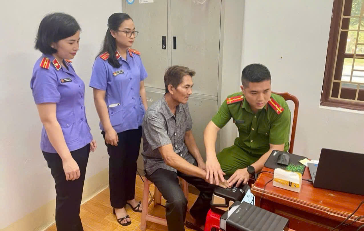 VKSND khu vực 7 - Thái Nguyên hỗ trợ cấp căn cước công dân trong 24 giờ cho người dân