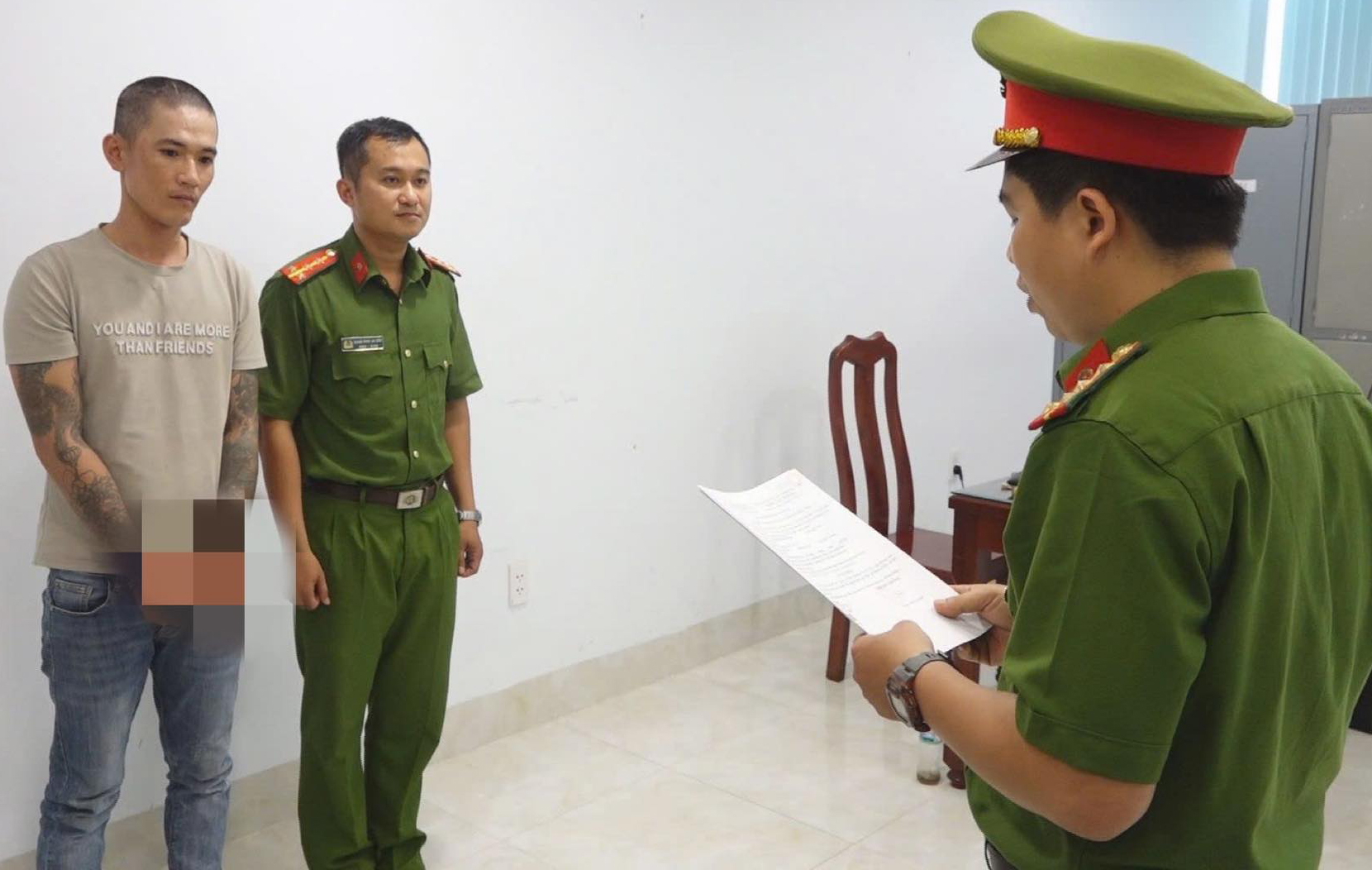 Bắt giữ đối tượng truy nã nguy hiểm