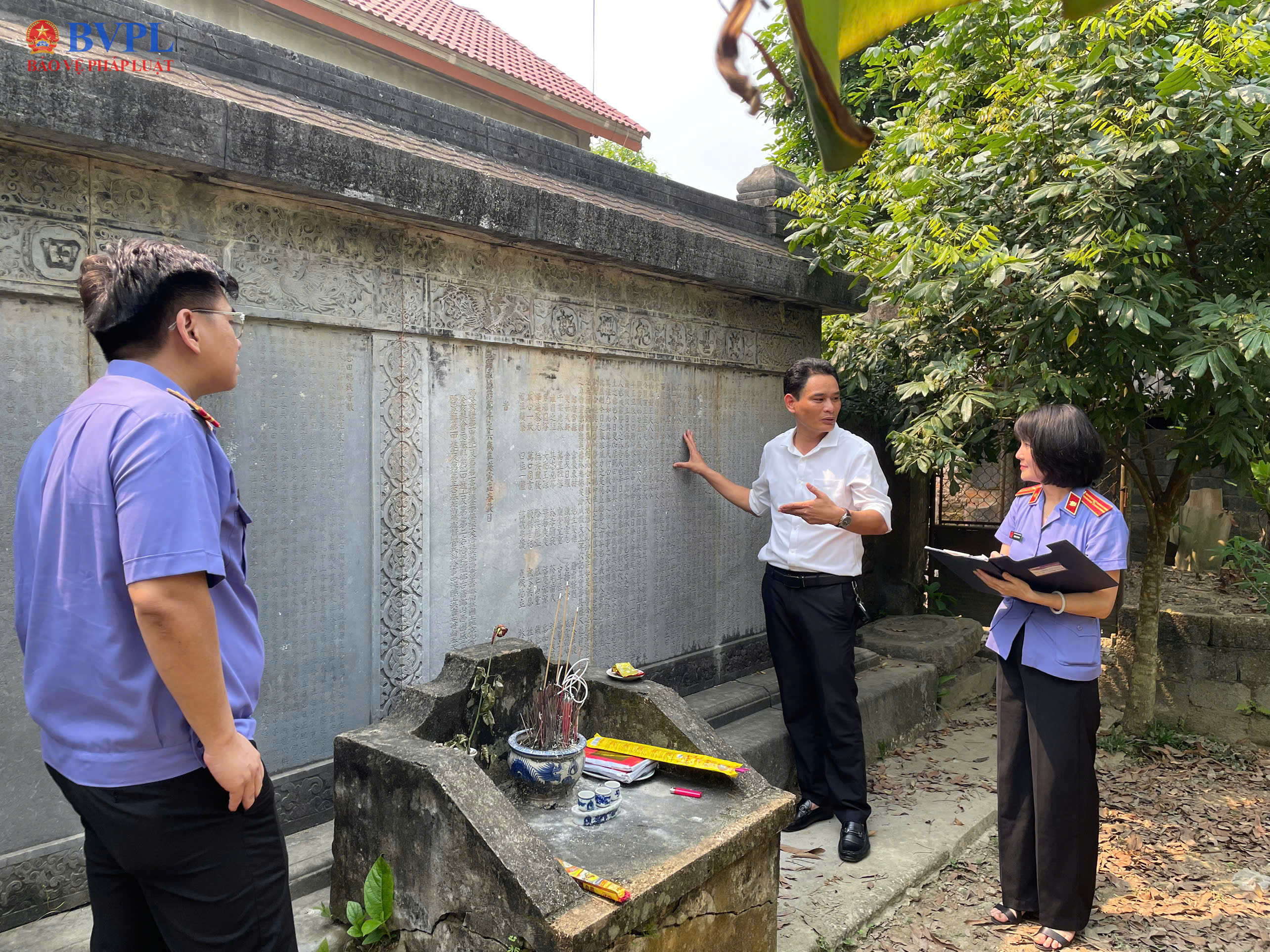 VKSND khu vực 3 - Thanh Hoá Chủ động phối hợp chính quyền địa phương trong bảo vệ, tôn tạo di tích lịch sử