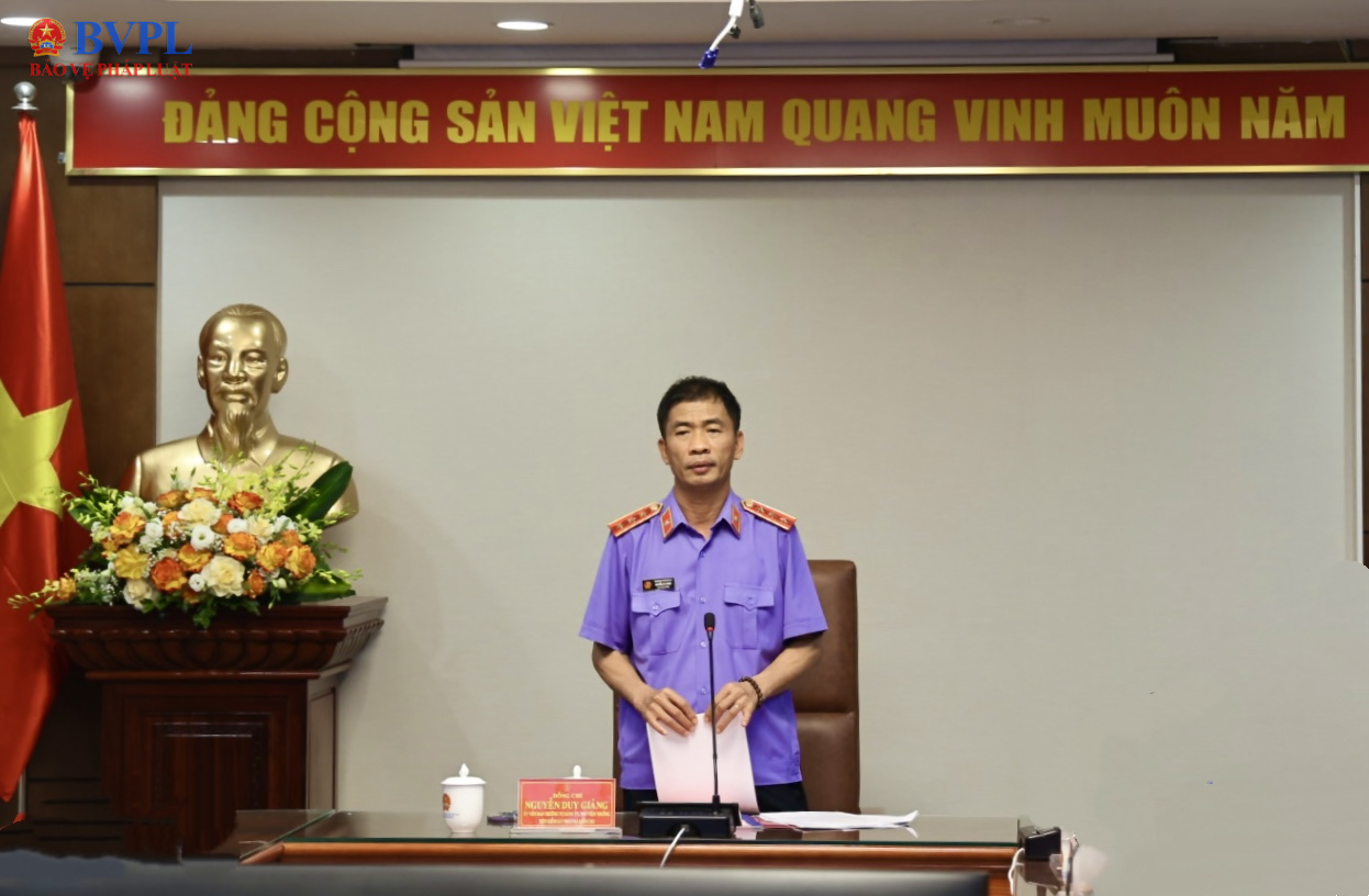 Vụ 12, VKSND tối cao Sơ kết công tác 6 tháng đầu năm 2026