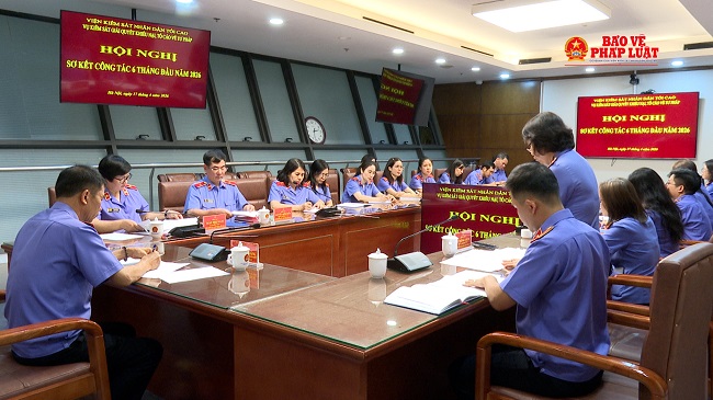 Vụ 12, VKSND tối cao Sơ kết công tác 6 tháng đầu năm 2026