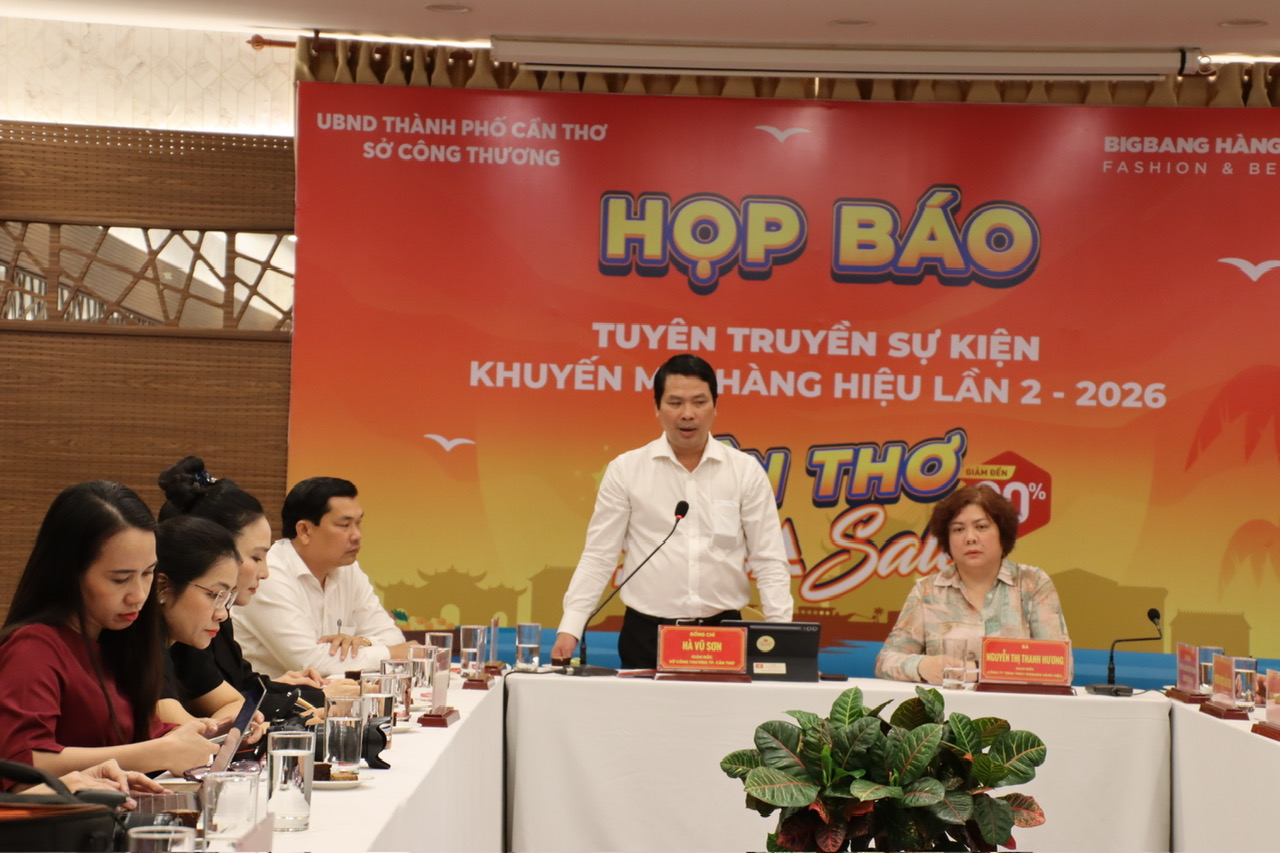 Cần Thơ Mega Sale 2026 Cú hích kích cầu tiêu dùng dịp lễ lớn