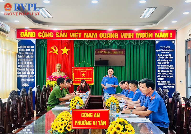 VKSND TP Cần Thơ trực tiếp kiểm sát công tác thi hành án hình sự