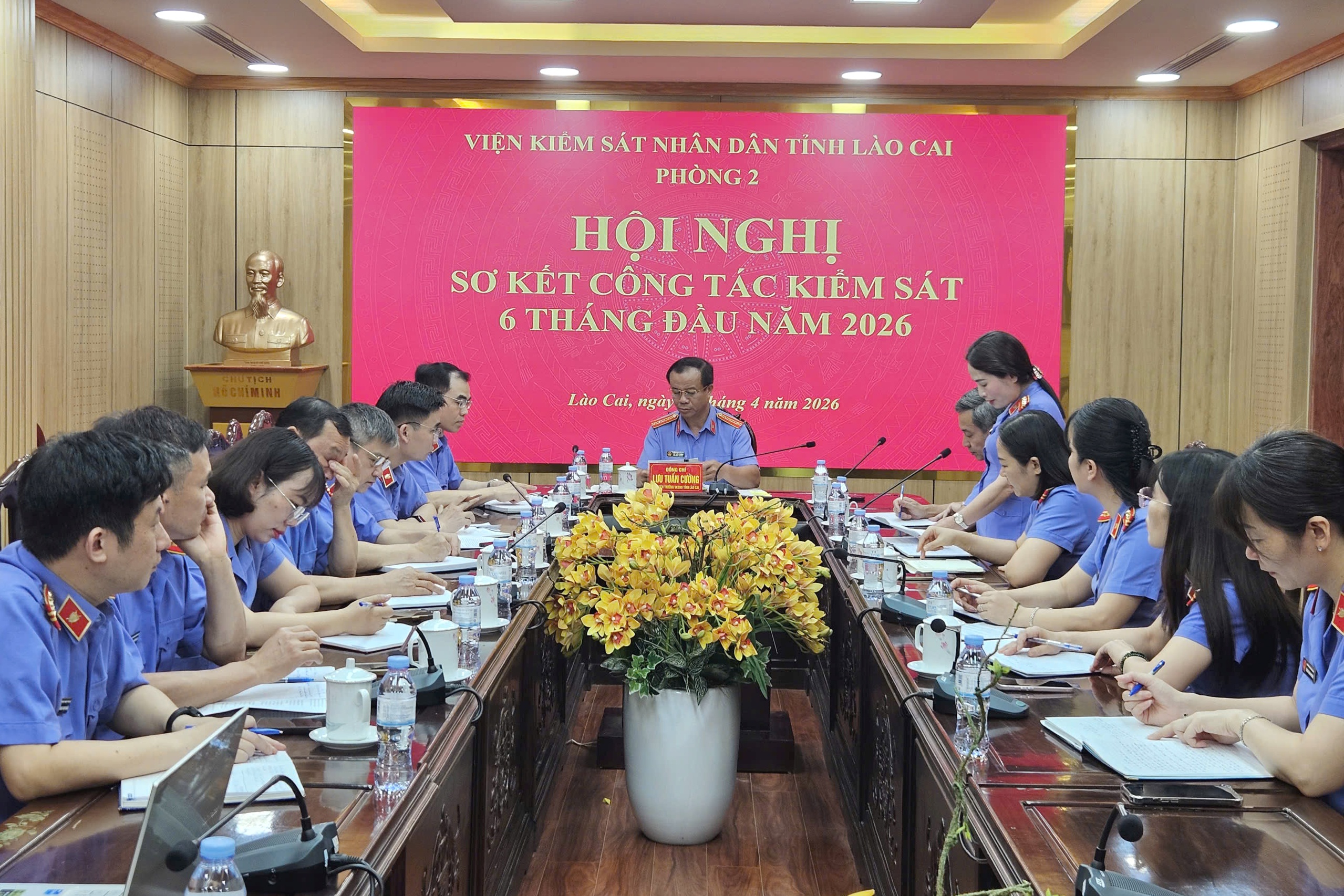 Các đơn vị thuộc VKSND tỉnh Lào Cai đồng loạt sơ kết 6 tháng đầu năm