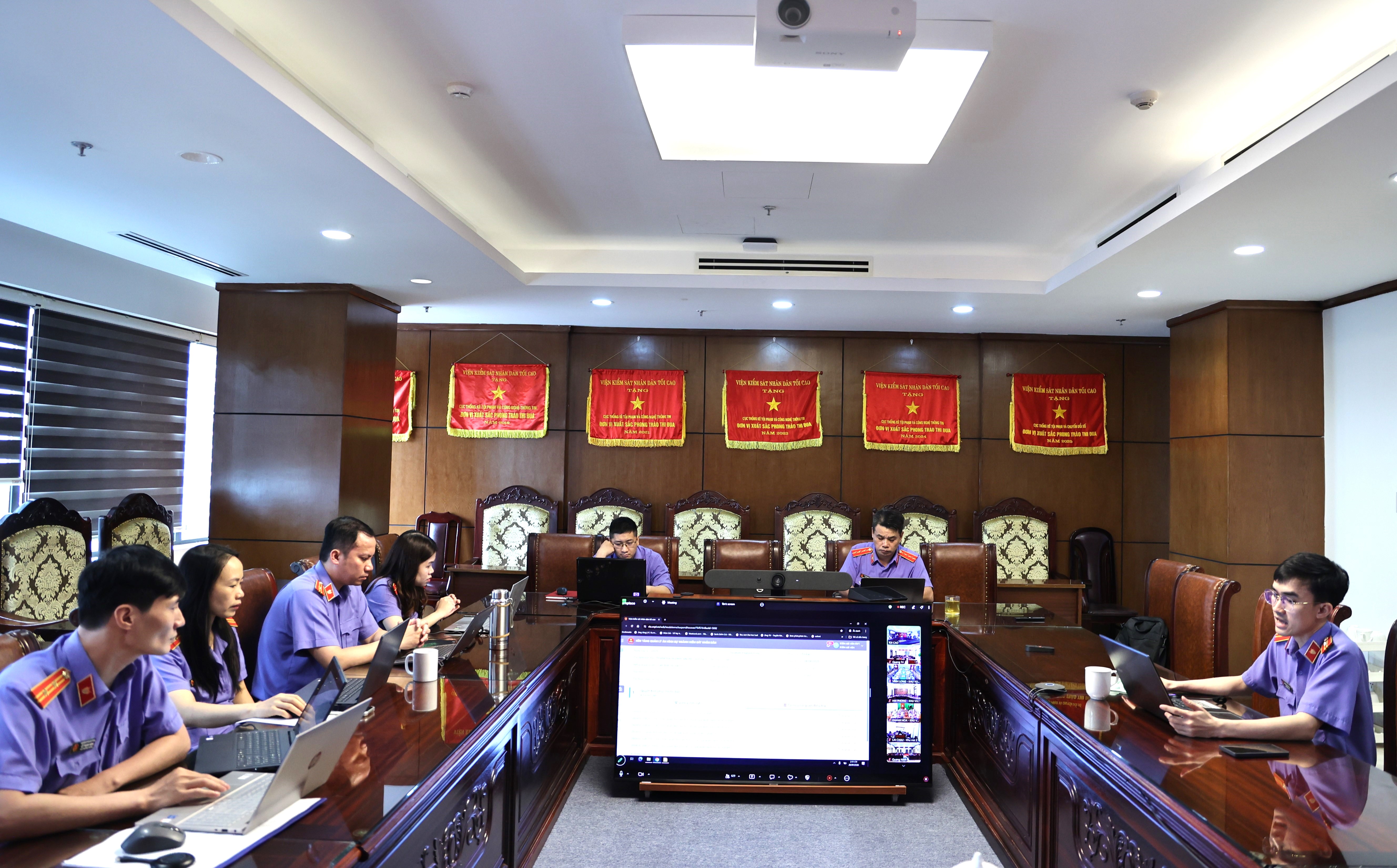 Cục 2, VKSND tối cao tập huấn trực tuyến nền tảng quản lý án hình sự