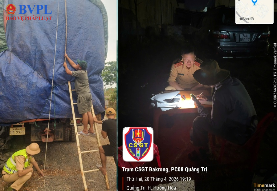 Sau phản ánh của Báo Bảo vệ pháp luật Xử phạt tài xế 23 triệu đồng, trừ 2 điểm giấy phép lái xe