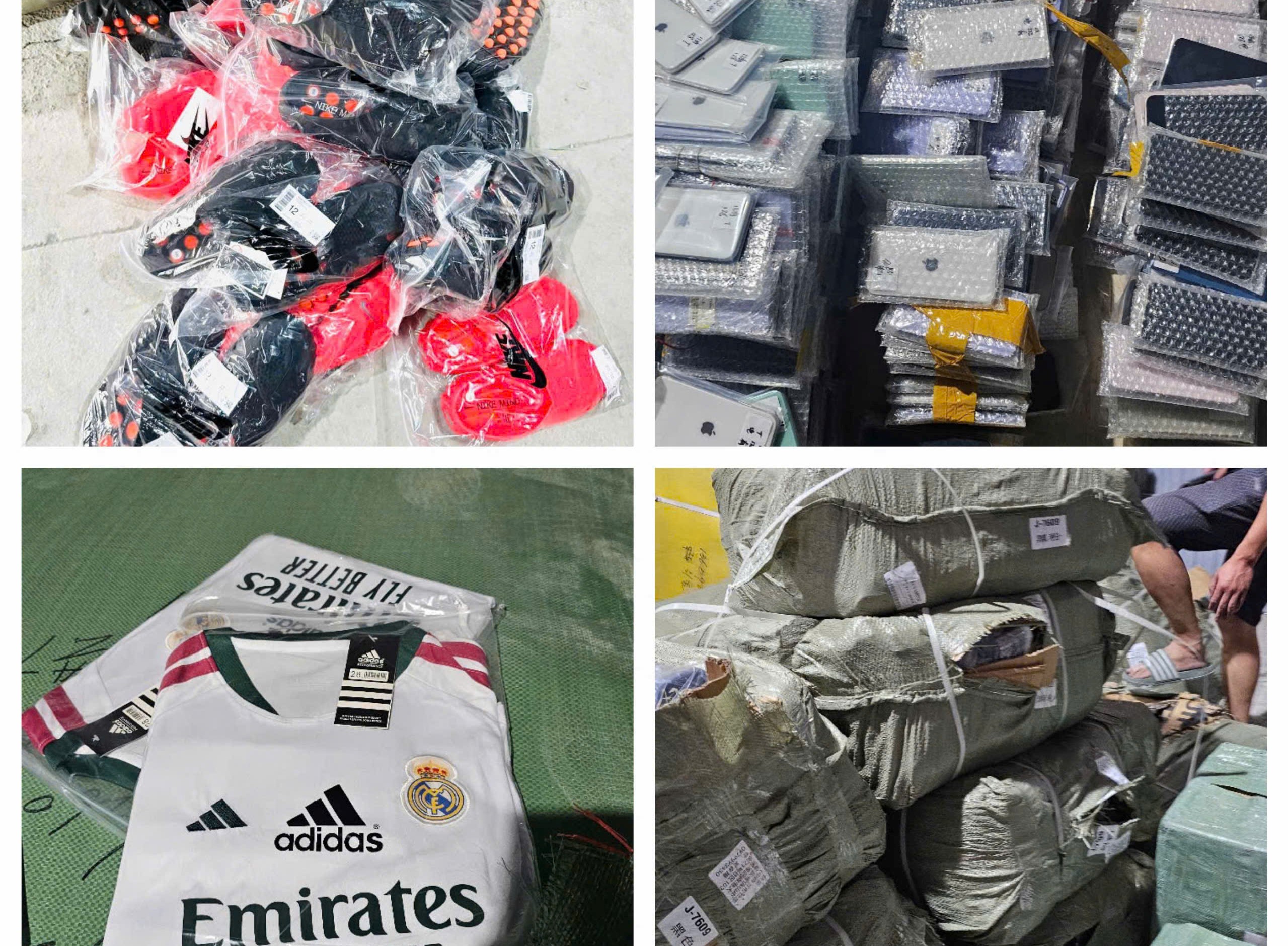 Ngăn chặn, bắt giữ loạt vụ hàng hóa vi phạm, giả mạo nhãn hiệu nổi tiếng