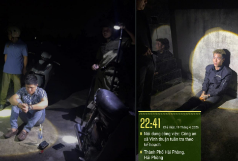 Bắt giữ 2 đối tượng tổ chức sử dụng trái phép chất ma túy trong nghĩa trang