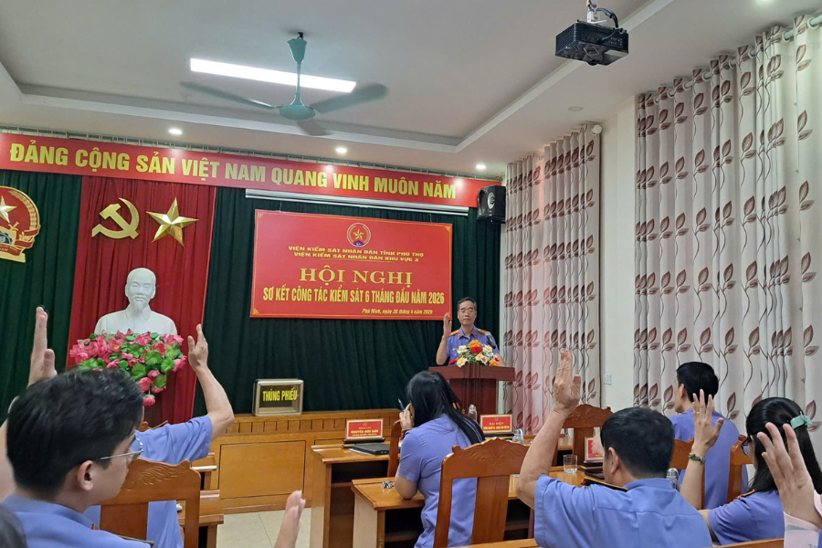 Chi bộ VKSND khu vực 3 - Phú Thọ tổ chức Hội nghị quy hoạch các chức danh cấp uỷ