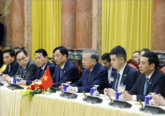 Tổng Bí thư, Chủ tịch nước Tô Lâm hội đàm với Tổng thống Hàn Quốc Lee Jae Myung