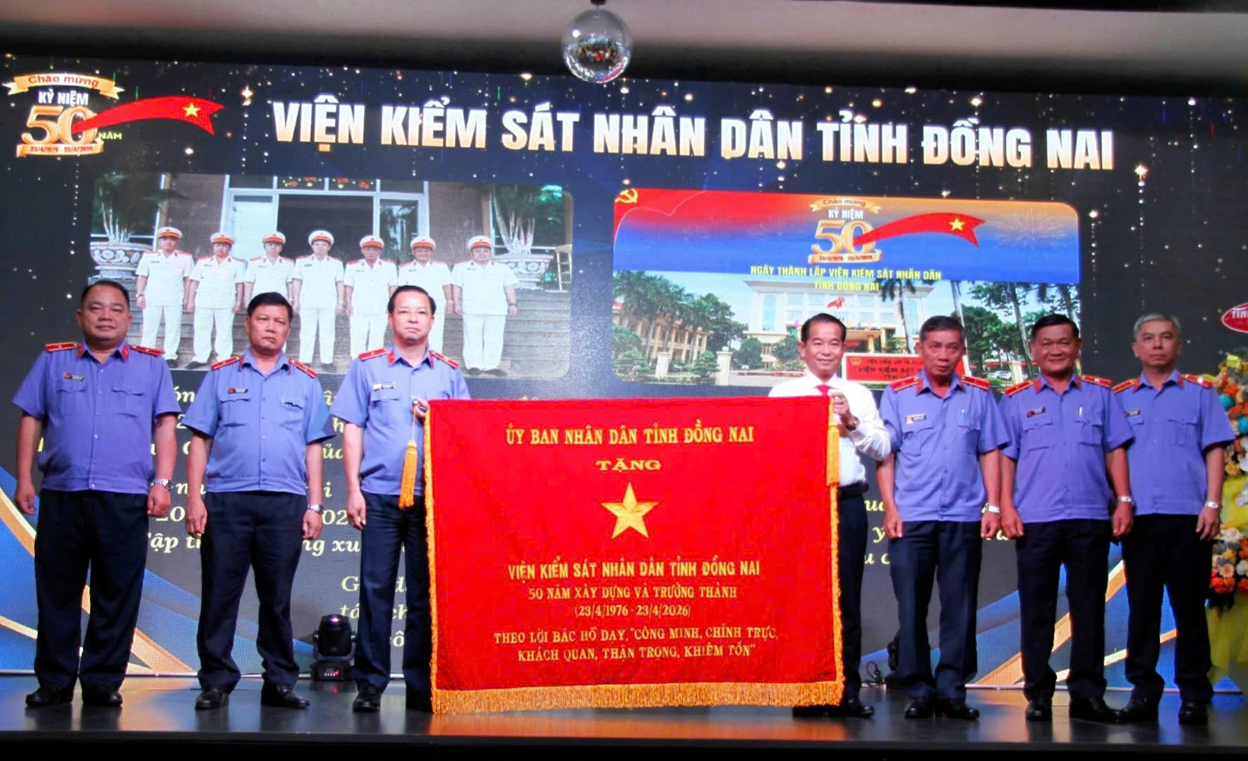 Kỷ niệm 50 năm thành lập VKSND tỉnh Đồng Nai  Nửa thế kỷ vững bước vì công lý