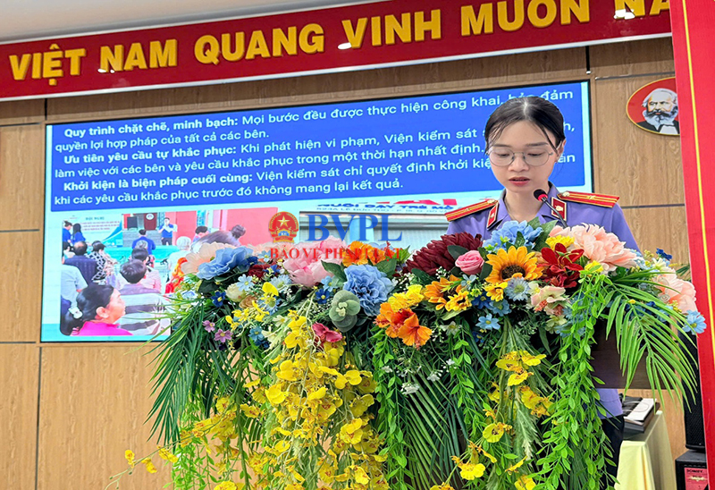 VKSND Khu vực 1 TP Hồ Chí Minh tăng cường bảo vệ quyền lợi người khuyết tật