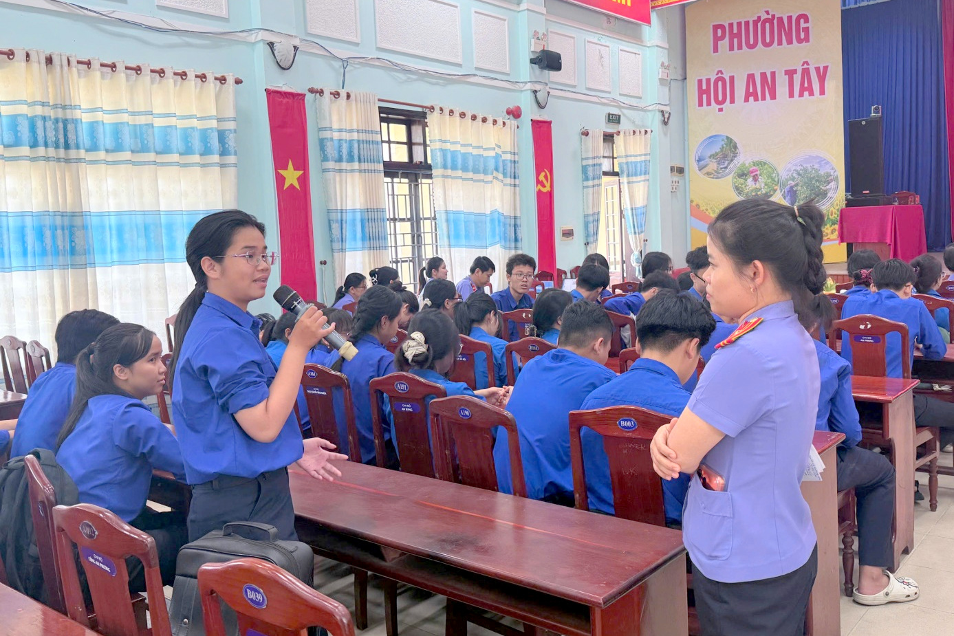 Chi đoàn VKSND khu vực 10, TP Đà Nẵng tuyên truyền Nghị quyết 205