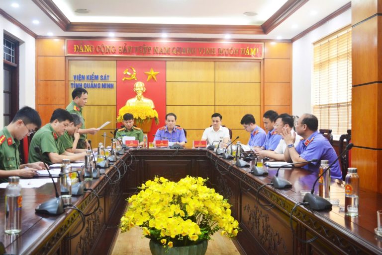 Liên ngành tố tụng Quảng Ninh họp tháo gỡ vướng mắc nhiều vụ án hình sự