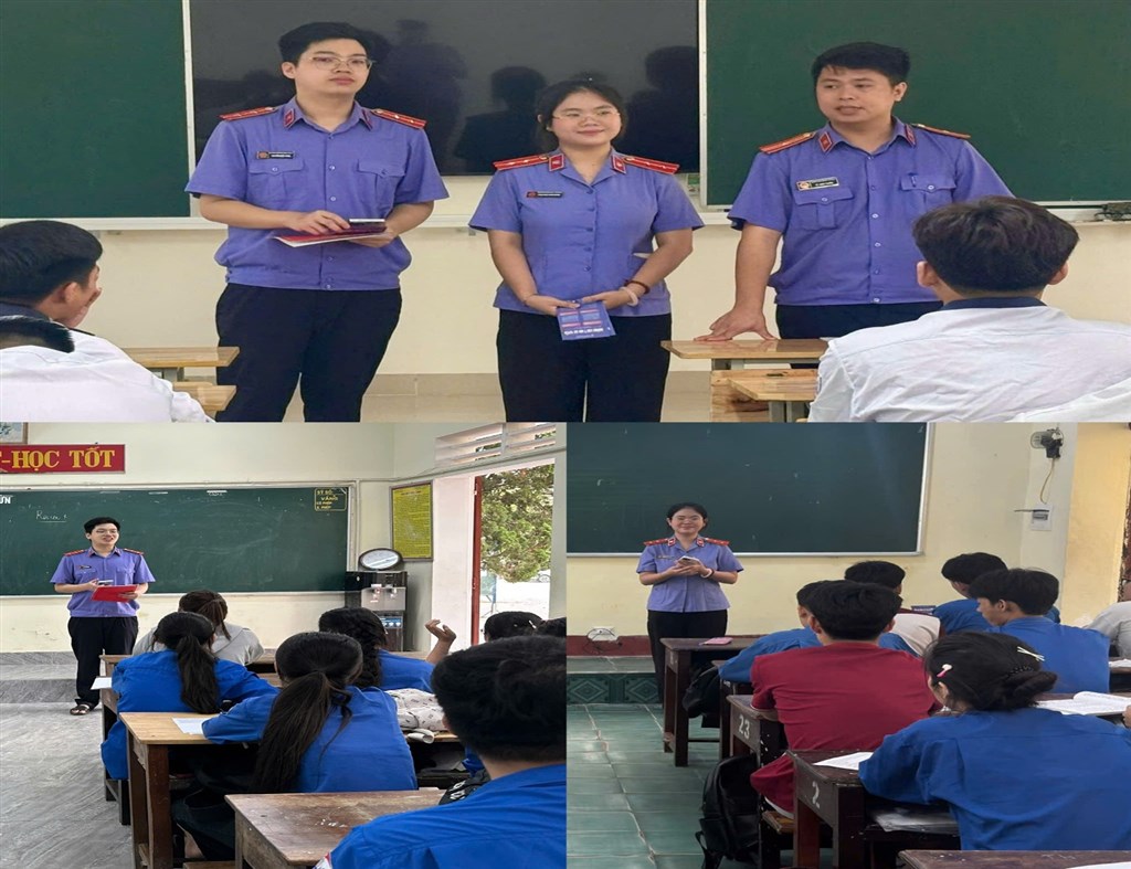 VKSND khu vực 3 – Nghệ An tư vấn tuyển sinh, định hướng nghề nghiệp tại các điểm trường