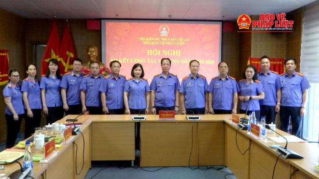 Báo Bảo vệ pháp luật tổ chức Hội nghị sơ kết công tác 6 tháng đầu năm 2026
