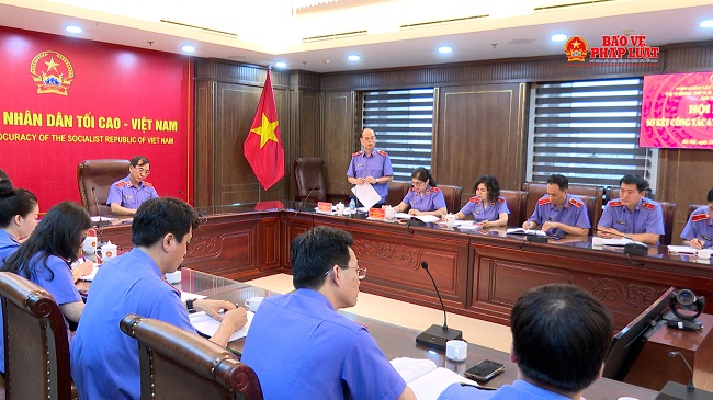 Vụ 6, VKSND tối cao Hoàn thành tốt các chỉ tiêu, nhiệm vụ trọng tâm của Ngành và Quốc hội giao