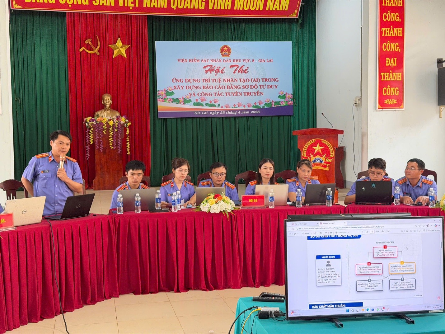 VKSND khu vực 8 – Gia Lai tổ chức cuộc thi ứng dụng trí tuệ nhân tạo