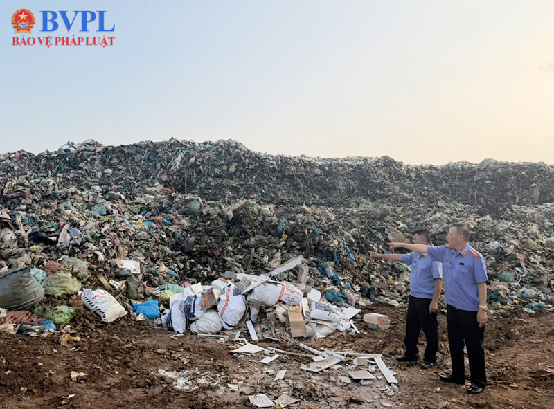 Bãi rác tồn tại nhiều năm ở Kiến Đức được di dời sau kiến nghị của Viện kiểm sát