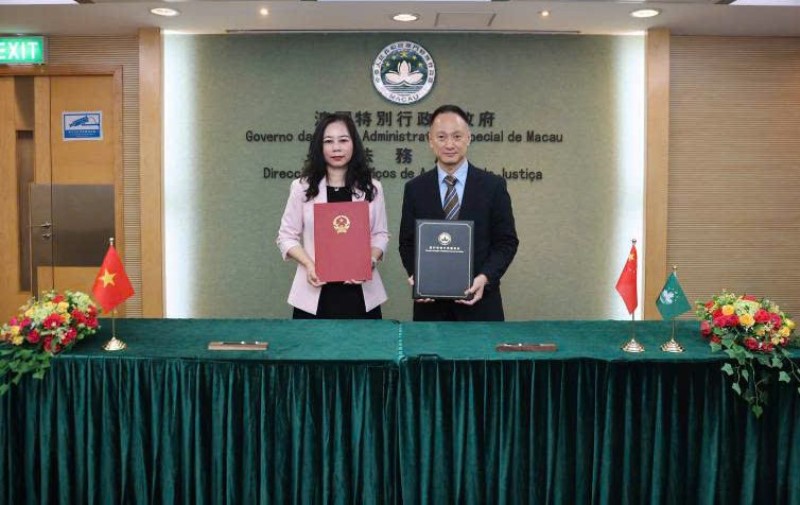 Đàm phán Hiệp định tương trợ tư pháp về hình sự giữa Việt Nam và Khu Hành chính đặc biệt Macao, Trung Quốc