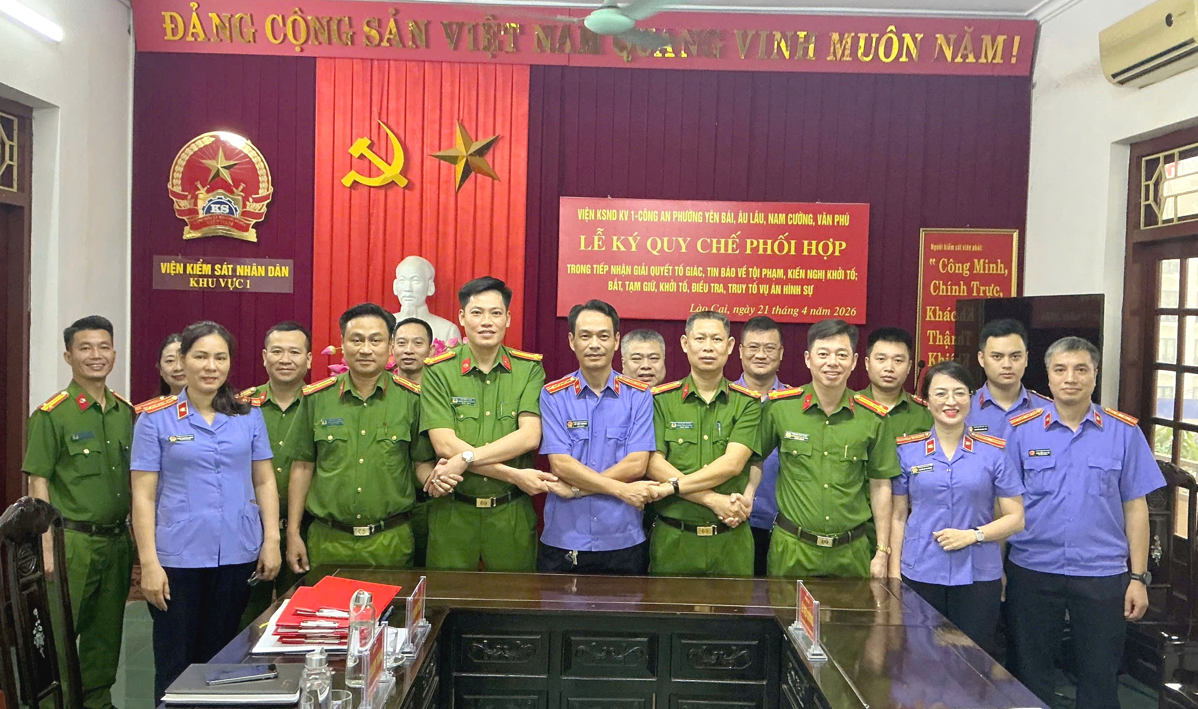 Siết chặt phối hợp, nâng cao hiệu quả phòng, chống tội phạm