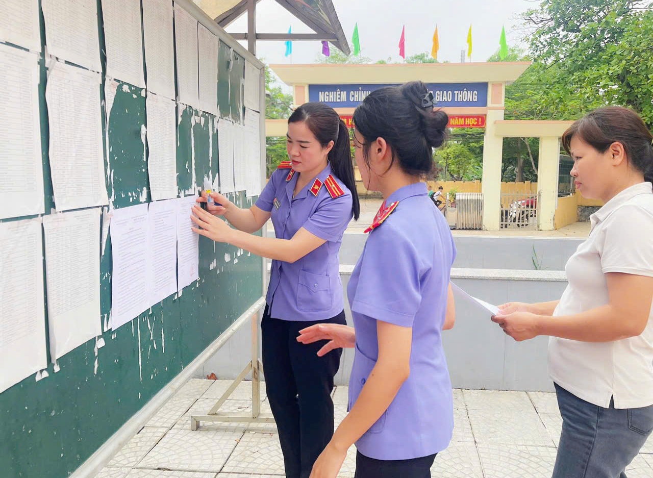 VKSND khu vực 5 - Lào Cai lan tỏa thông tin tuyển sinh của Trường Đại học Kiểm sát