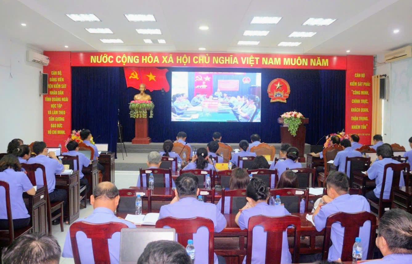 VKSND tỉnh Quảng Ngãi siết chặt kỷ cương, nâng cao chất lượng công tác