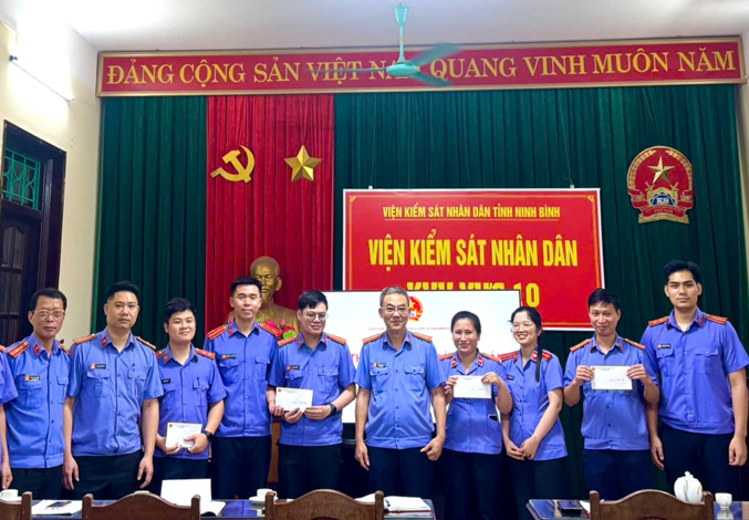 VKSND khu vực 10, tỉnh Ninh Bình tổ chức cuộc thi “Xây dựng báo cáo án bằng sơ đồ tư duy năm 2026”