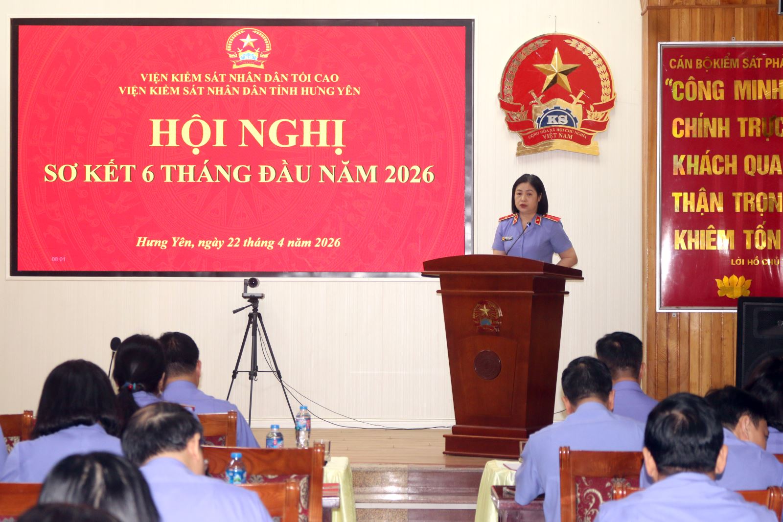 VKSND tỉnh Hưng Yên tổ chức Hội nghị sơ kết công tác 6 tháng đầu năm 2025