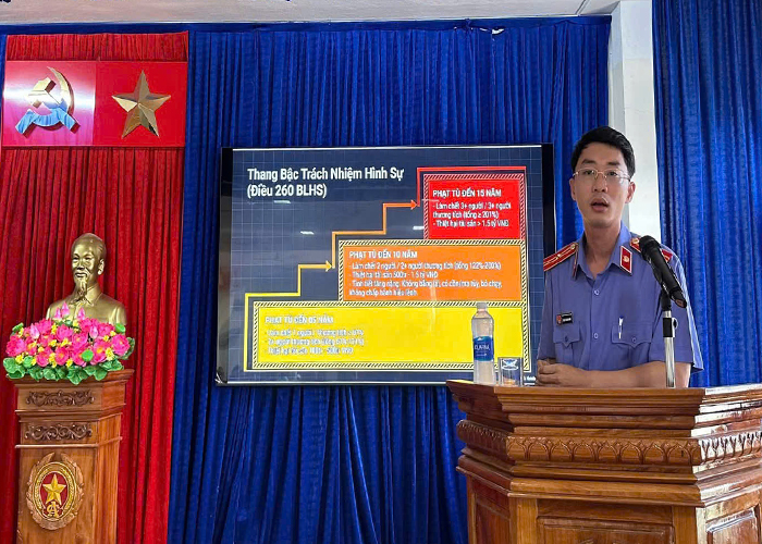 Đoàn Thanh niên VKSND khu vực 9, TP Đà Nẵng tuyên truyền, phổ biến pháp luật