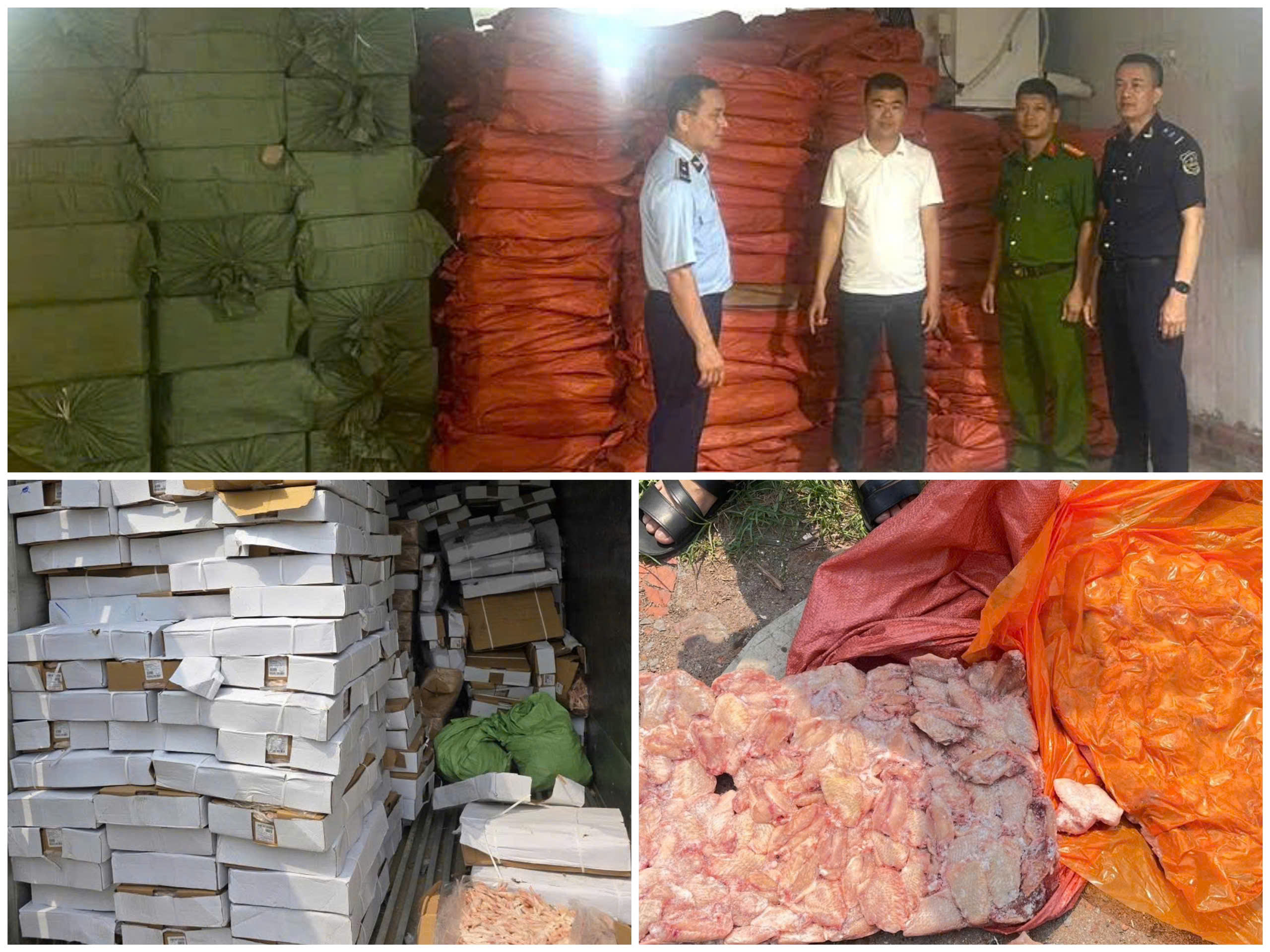 Thu giữ gần 26 tấn thực phẩm bẩn chuẩn bị đưa ra thị trường