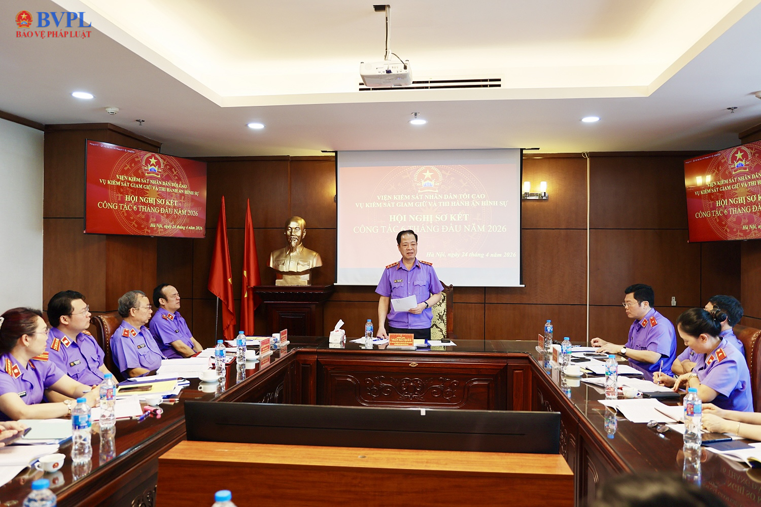 Công tác kiểm sát tạm giữ, tạm giam đạt nhiều kết quả tích cực trong 6 tháng đầu năm 2026