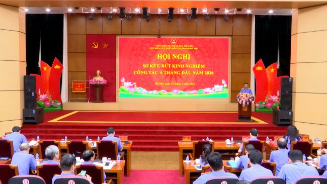VKSND TP Hà Nội sơ kết công tác 6 tháng đầu năm 2026: Nhiều chỉ tiêu đạt và vượt yêu cầu