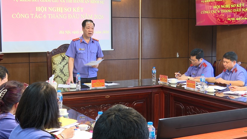 Công tác kiểm sát tạm giữ, tạm giam đạt nhiều kết quả tích cực