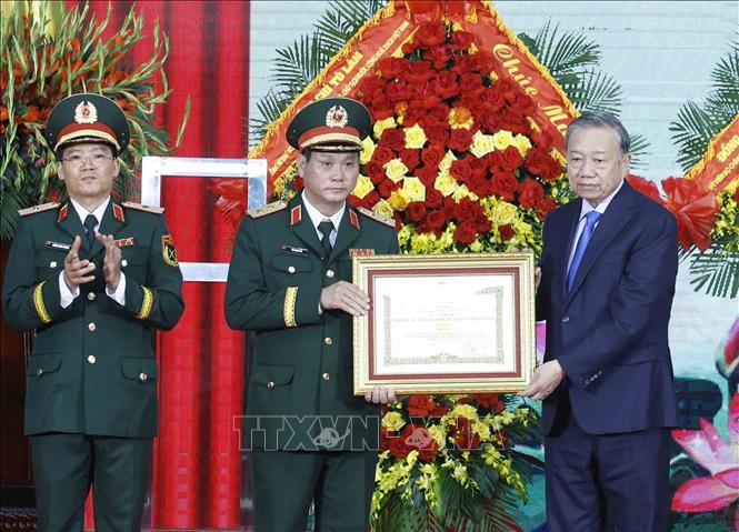 Tổng Bí thư, Chủ tịch nước Tô Lâm Quân khu 5 phải phát huy vai trò nòng cốt trong xây dựng nền quốc phòng toàn dân