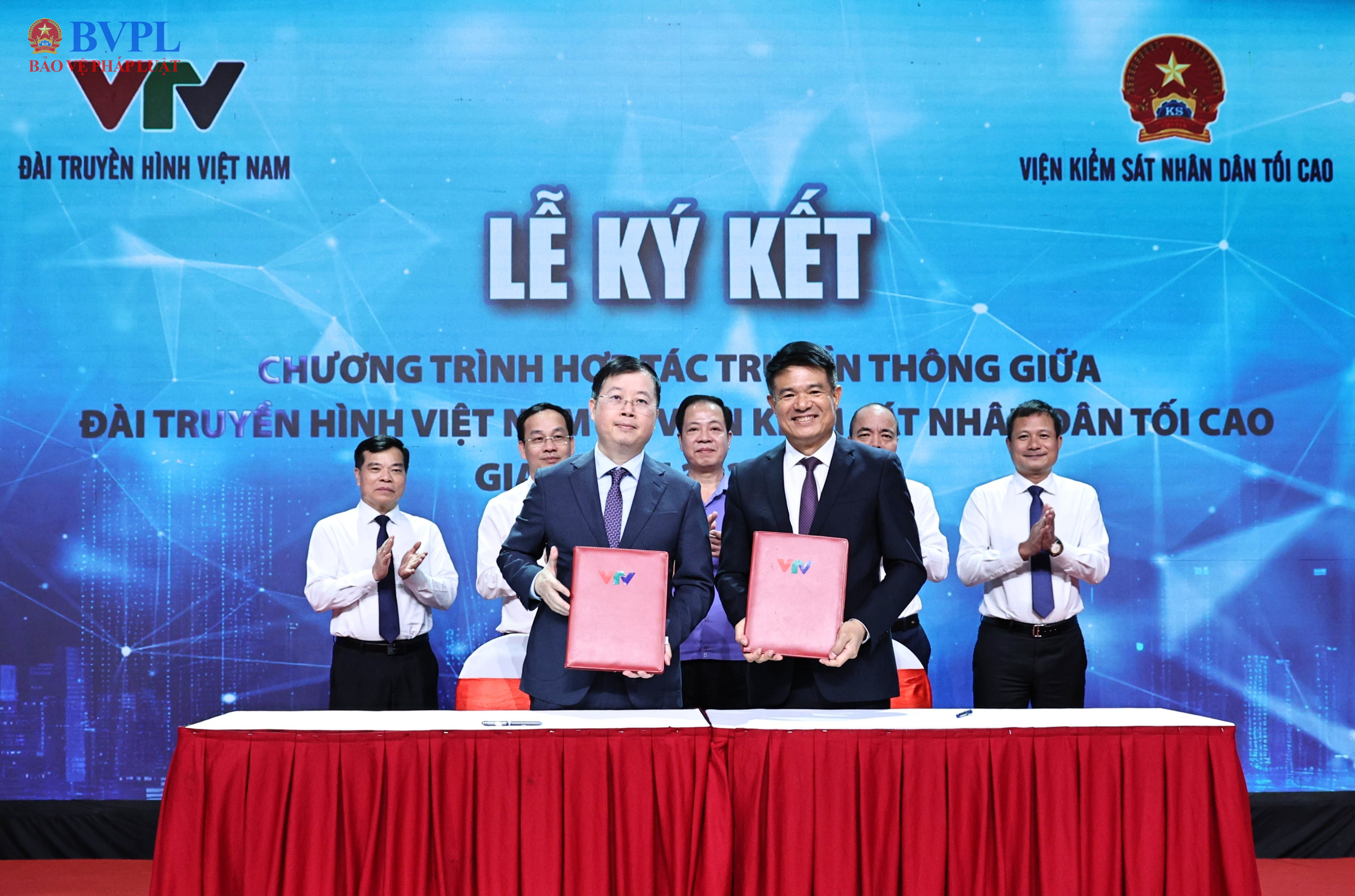 Ký kết Chương trình hợp tác truyền thông giữa VKSND tối cao và Đài Truyền hình Việt Nam giai đoạn 2027 – 2030