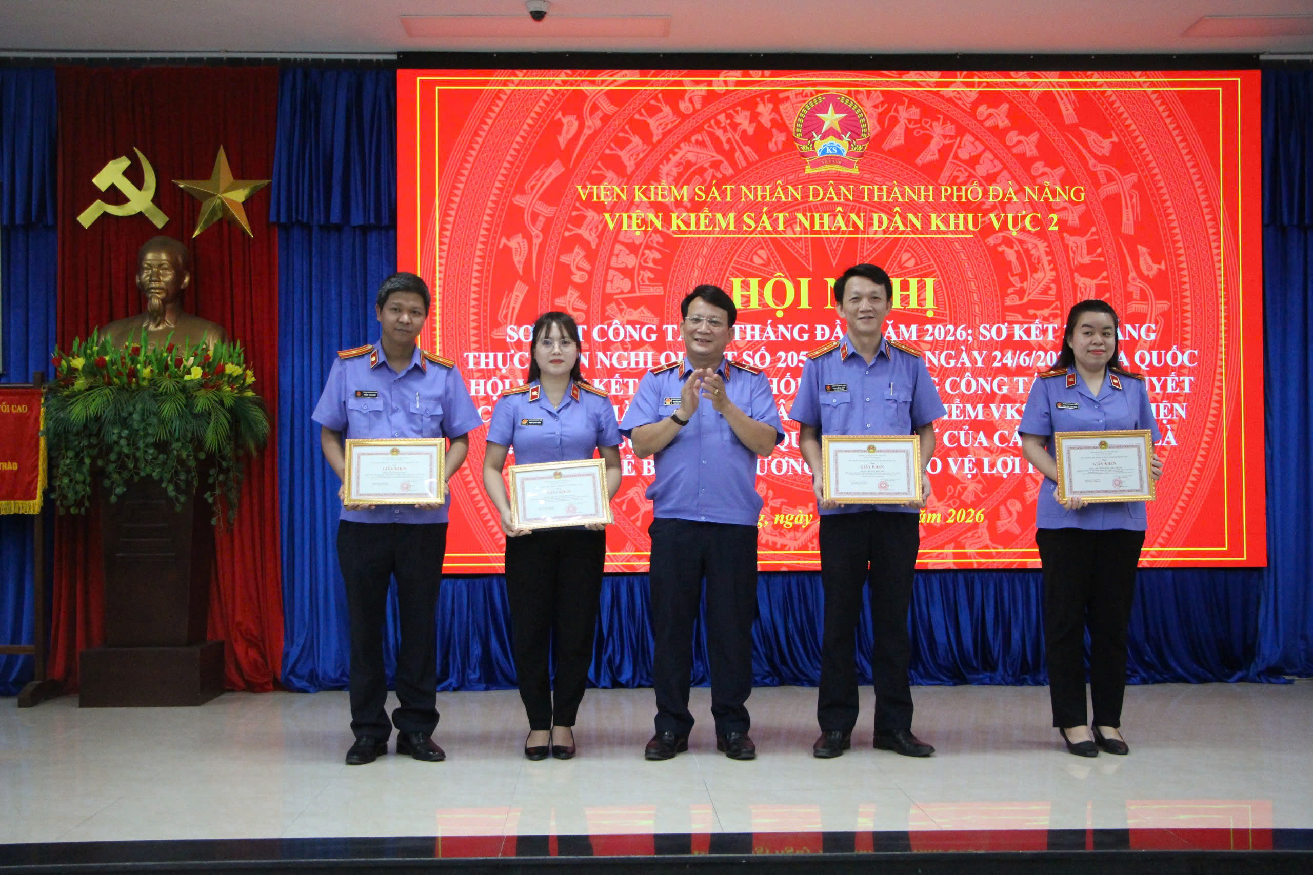 VKSND khu vực 2, TP Đà Nẵng đạt nhiều kết quả nổi bật trong 6 tháng đầu năm 2026