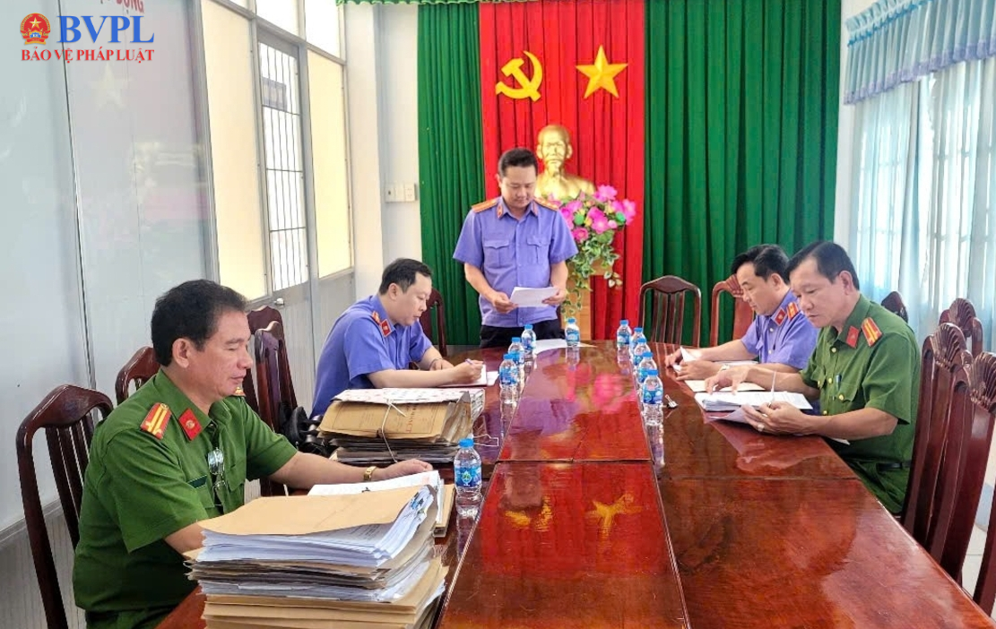 VKSND tỉnh Vĩnh Long trực tiếp kiểm sát việc lập hồ sơ đề nghị đặc xá năm 2026