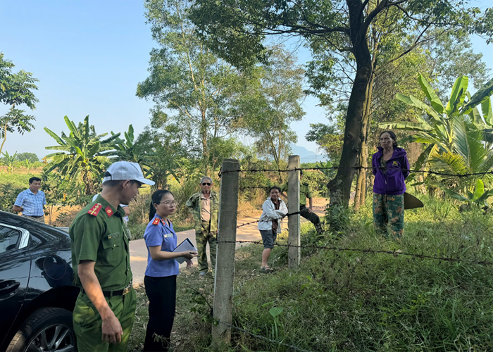 Kiểm sát việc khám nghiệm hiện trường vụ cố ý hủy hoại đất rừng sản xuất