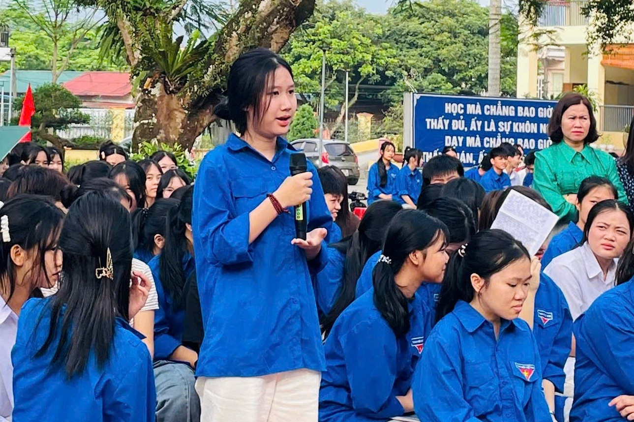 Lào Cai Tăng cường tuyên truyền phòng, chống ma túy và an toàn giao thông trong học đường