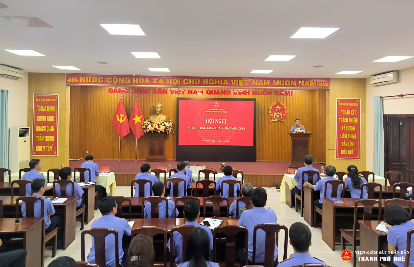 VKSND TP Huế xử lý 100 tin báo đúng hạn, không để xảy ra oan sai, bỏ lọt tội phạm