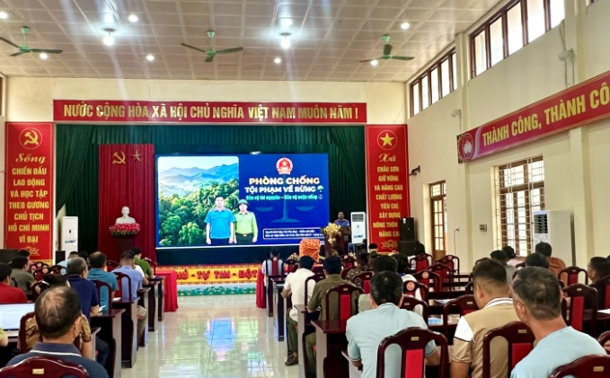 VKSND khu vực 5 - Lạng Sơn tuyên truyền pháp luật về phòng chống tội phạm về rừng