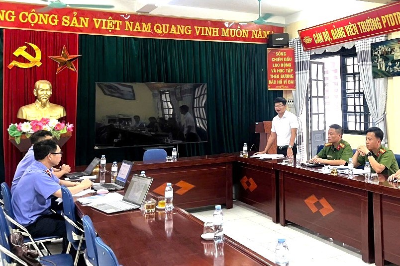 VKSND khu vực 1, tỉnh Lai Châu trực tiếp kiểm sát thi hành án hình sự ngoài cộng đồng